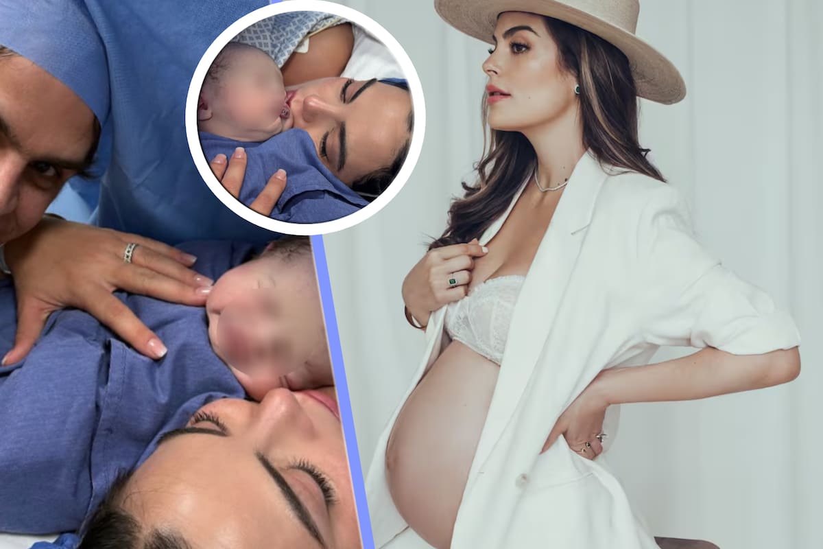 Ximena Navarrete revela el nombre de su tercer bebé tras dar a luz