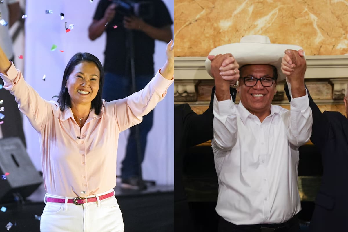 Keiko Fujimori toma ventaja en la segunda vuelta presidencial de Perú frente a Roberto Sánchez