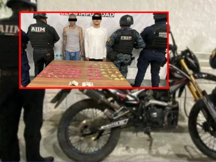 Capturan a dos guatemaltecos con droga en Chiapas: tenían órdenes de captura en su país de origen y serán deportados