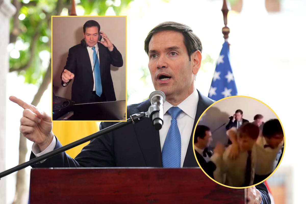 Marco Rubio, secretario de Estado de EEUU, sorprende como DJ en boda y video se vuelve viral en redes