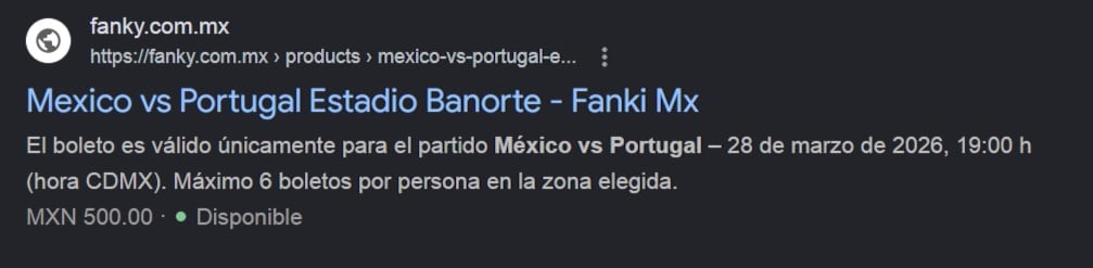 La página falsa aún se mantiene en operaciones. (Foto: Captura de pantalla)