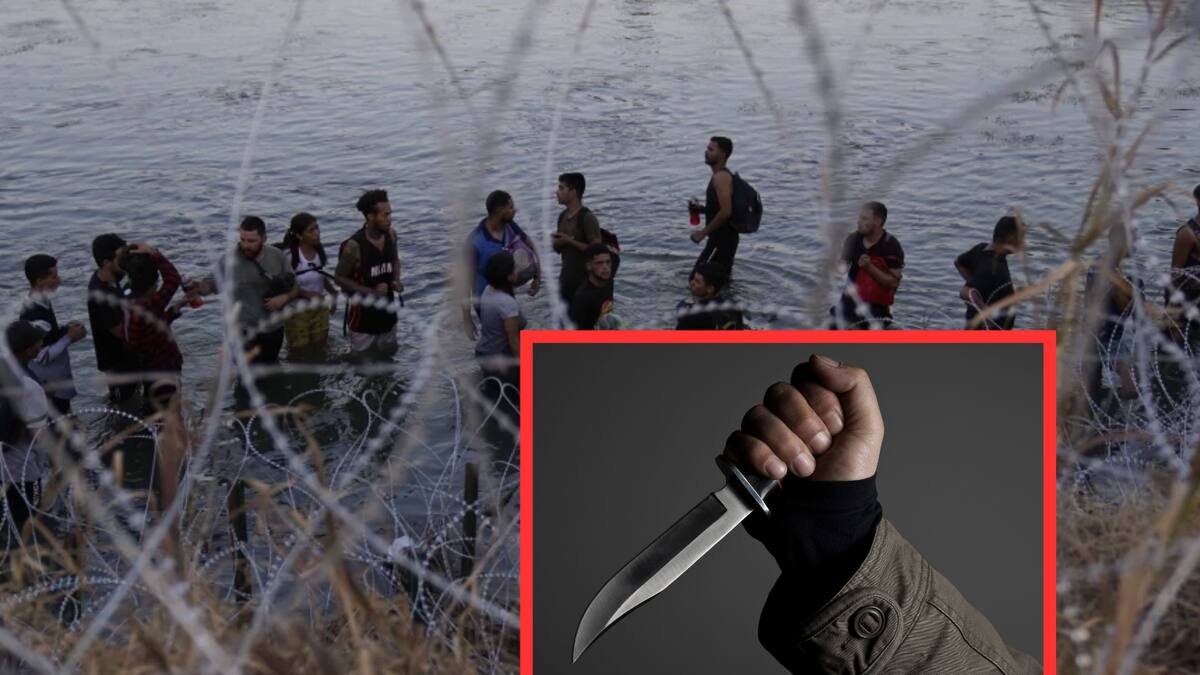 Miembros del Tren de Aragua atacan cruces fronterizos armados con cuchillos para ingresar a EU antes de que Trump asuma el cargo