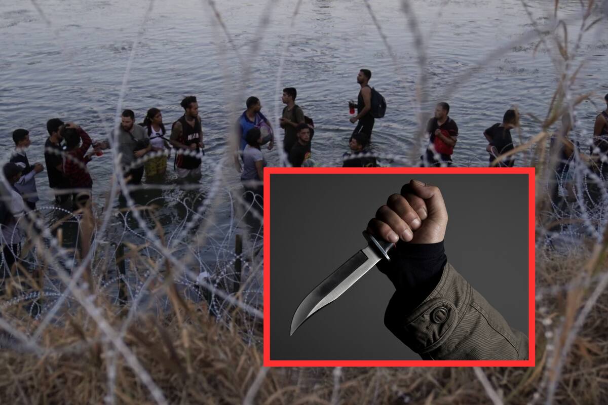 Miembros del Tren de Aragua atacan cruces fronterizos armados con cuchillos para ingresar a EU antes de que Trump asuma el cargo