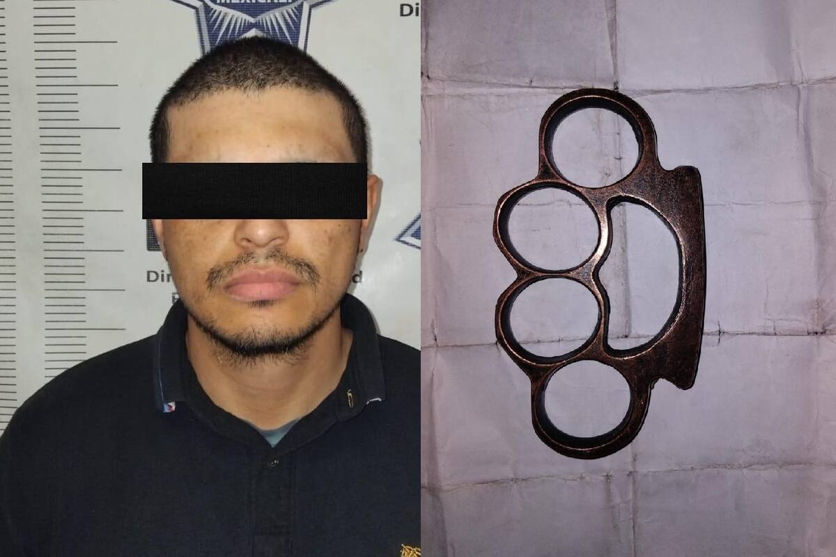 Hombre con orden por desaparición forzada es detenido con arma prohibida