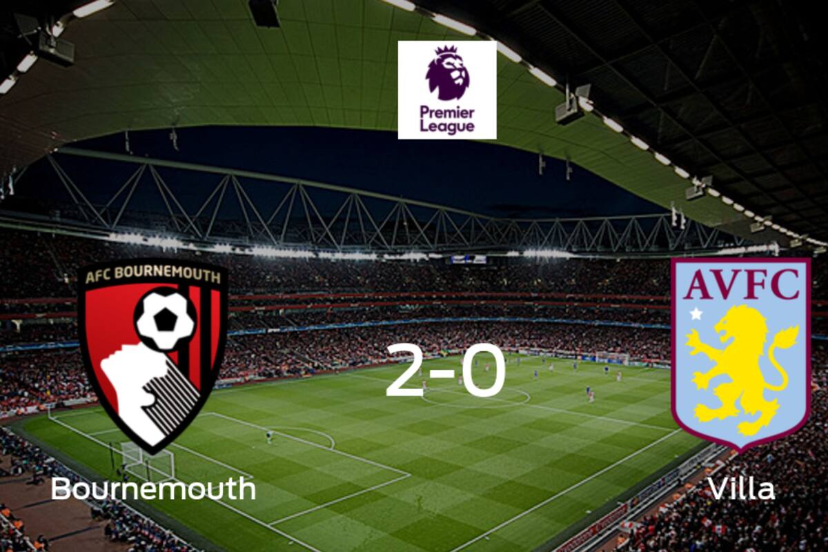 Bournemouth gana 2-0 en su estadio frente a Aston Villa