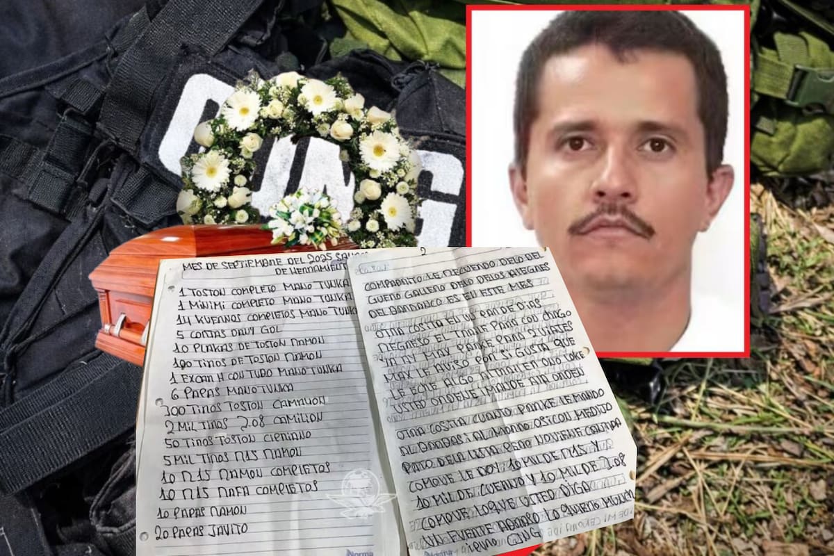 ‘El Mencho’ incluyó funerales entre narconómina del CJNG, según documentos revelados por la Secretaría de Defensa