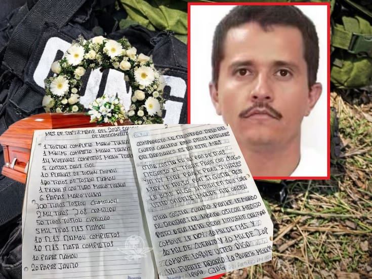 ‘El Mencho’ incluyó funerales entre narconómina del CJNG, según documentos revelados por la Secretaría de Defensa