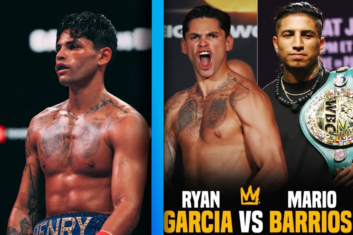 Ryan García confirma combate por título mundial contra Mario Barrios