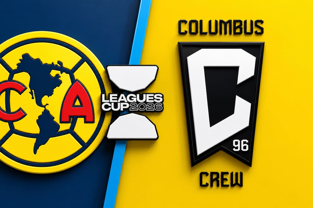 América vs Columbus Crew: ¿A qué hora y dónde ver EN VIVO y GRATIS los Cuartos de Final de la Leagues Cup 2026?