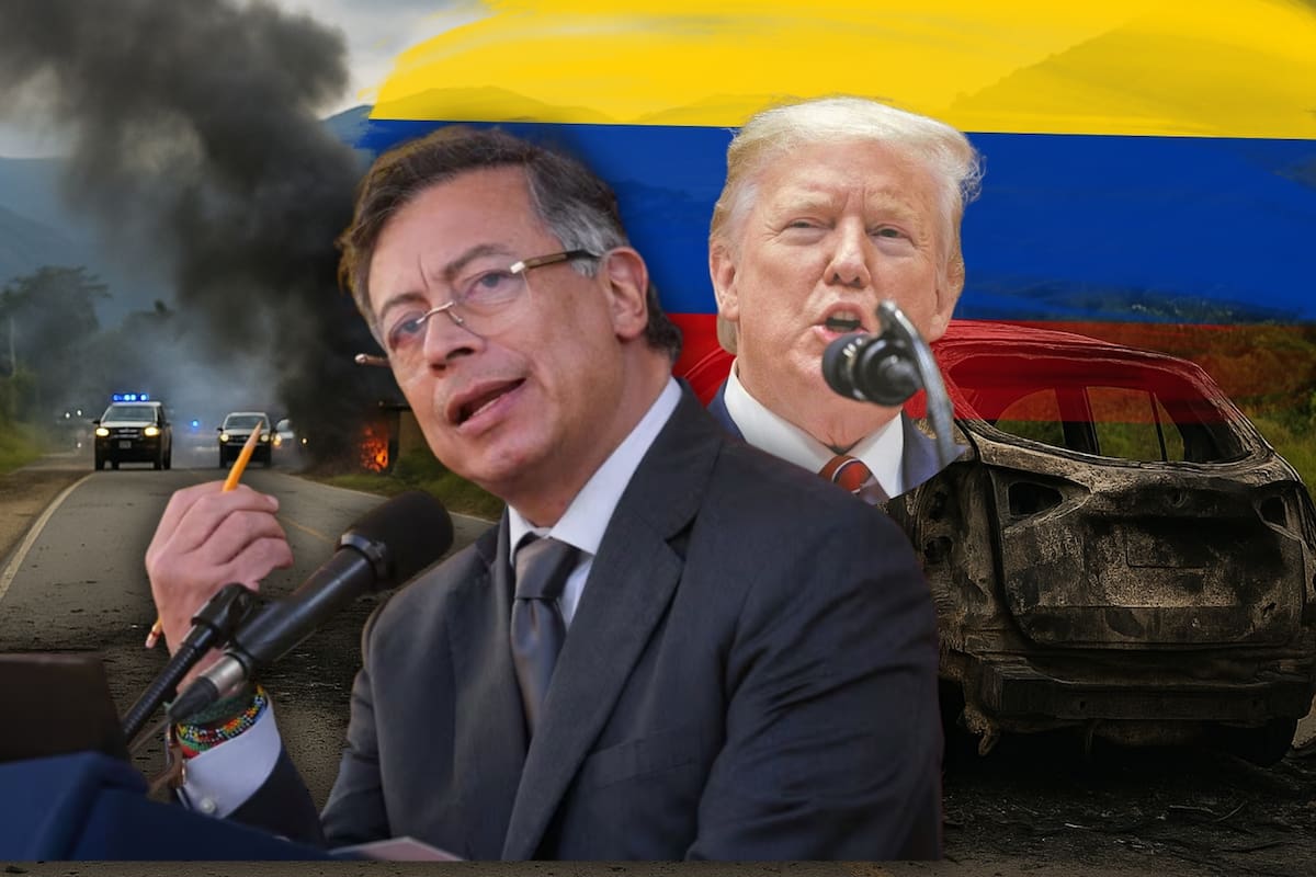 Atentado con motobomba en Cauca deja 13 heridos: Petro lo llama “narcoterrorismo” y dice que “aquí sí Trump tiene razón”