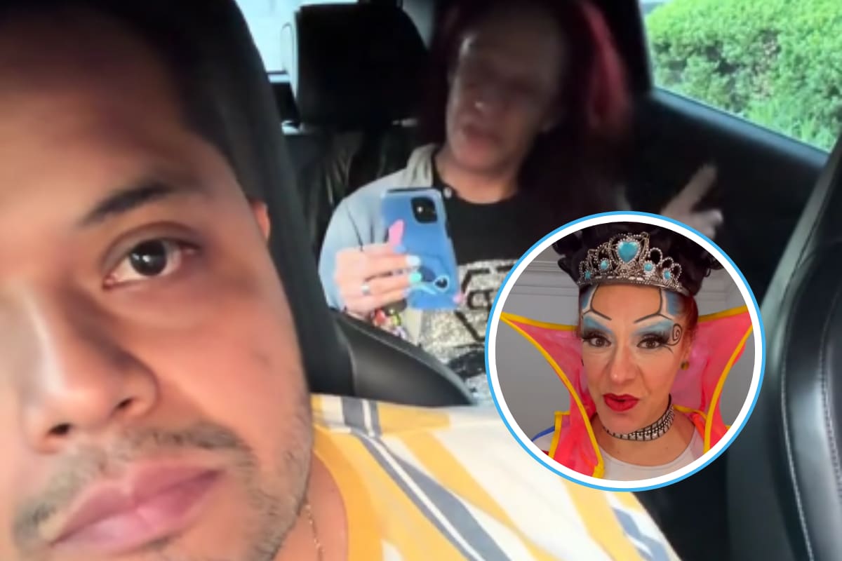 Influencer discute con conductor de aplicación por cobro de viaje y se vuelve viral en redes sociales (VIDEO)
