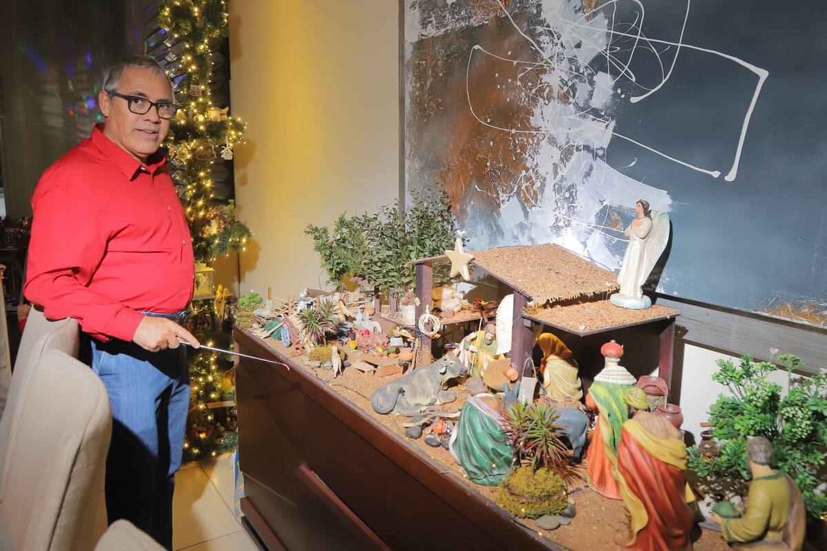VIDEO: En Hermosillo brilla en el hogar de Saúl Lagarda la esencia de la Natividad