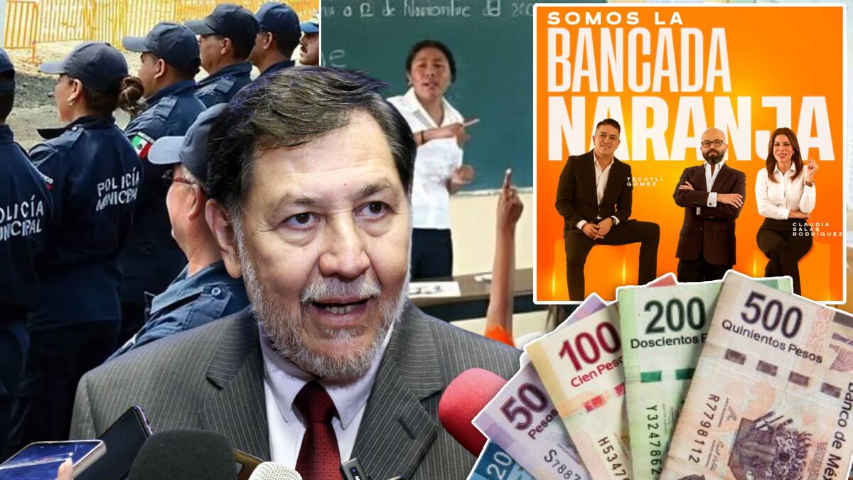Noroña tiene ‘secuestrada’ la reforma de aumento de salario para maestros, médicos, policías y militares; Movimiento Ciudadano pide audiencia para exigir explicación del retraso