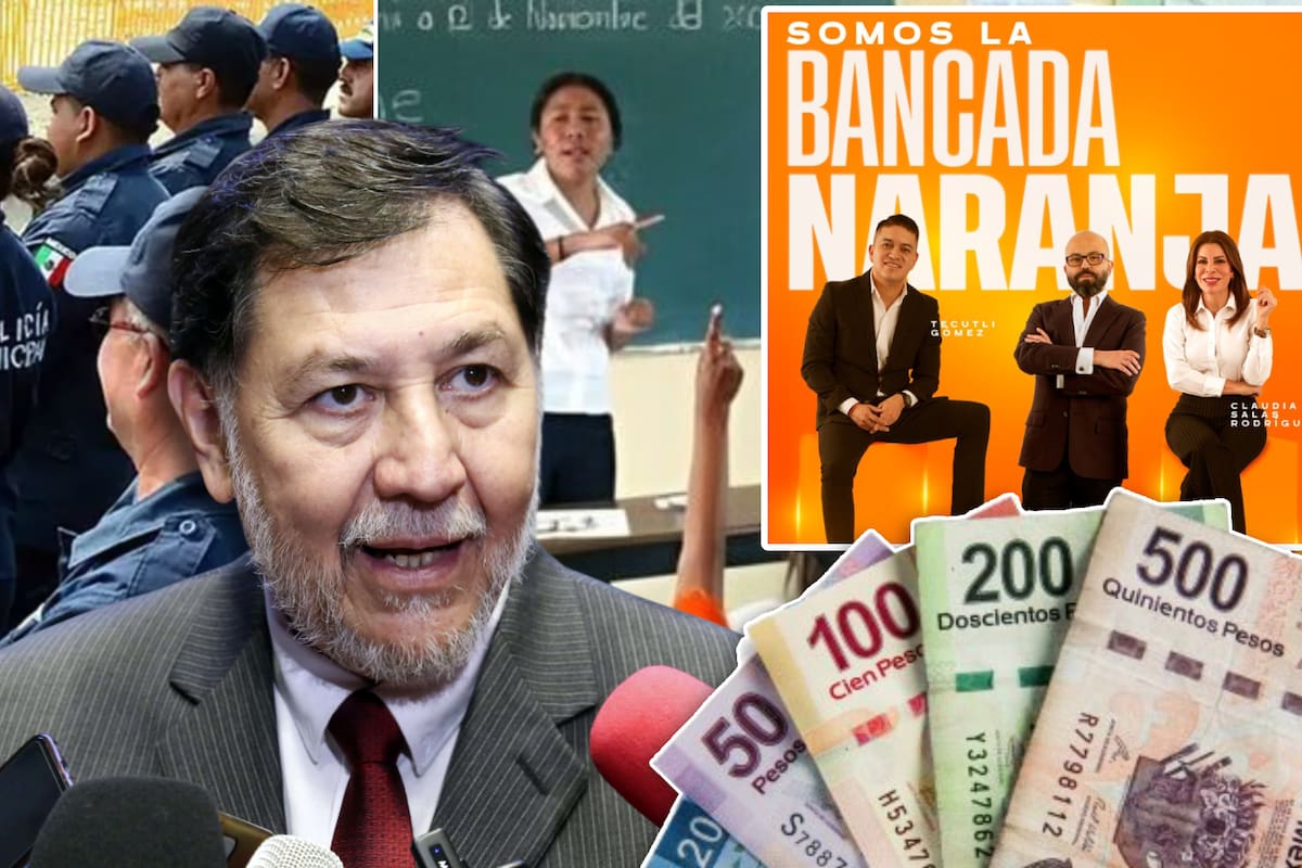 Noroña tiene ‘secuestrada’ la reforma de aumento de salario para maestros, médicos, policías y militares; Movimiento Ciudadano pide audiencia para exigir explicación del retraso
