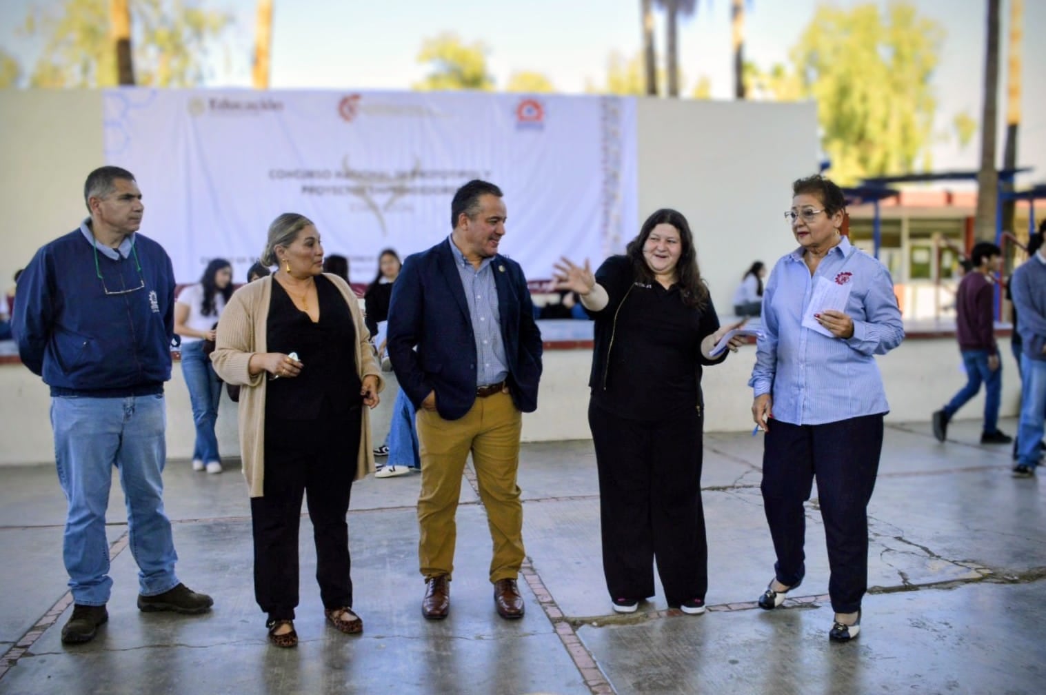 Estudiantes del Cbtis 21 participaron este miércoles en la etapa local del Concurso Nacional de Prototipos y Emprendedores 2026 l Foto: Cortesía