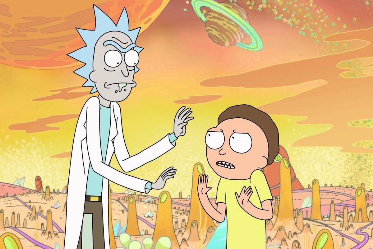 ¡De locura! Rick y Morty recreados por la inteligencia artificial