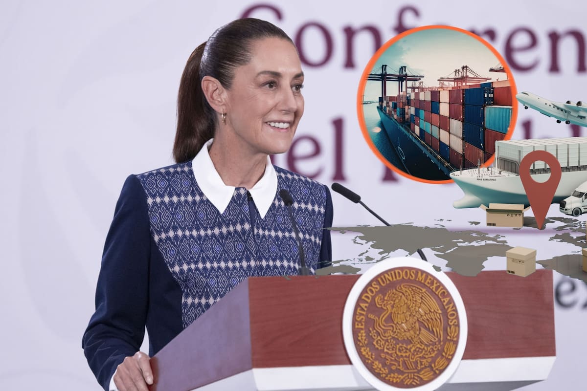 México se coloca entre los 10 mayores exportadores del mundo y Claudia Sheinbaum presume crecimiento económico, mayor recaudación histórica y defiende que los más ricos paguen más impuestos en medio del debate fiscal