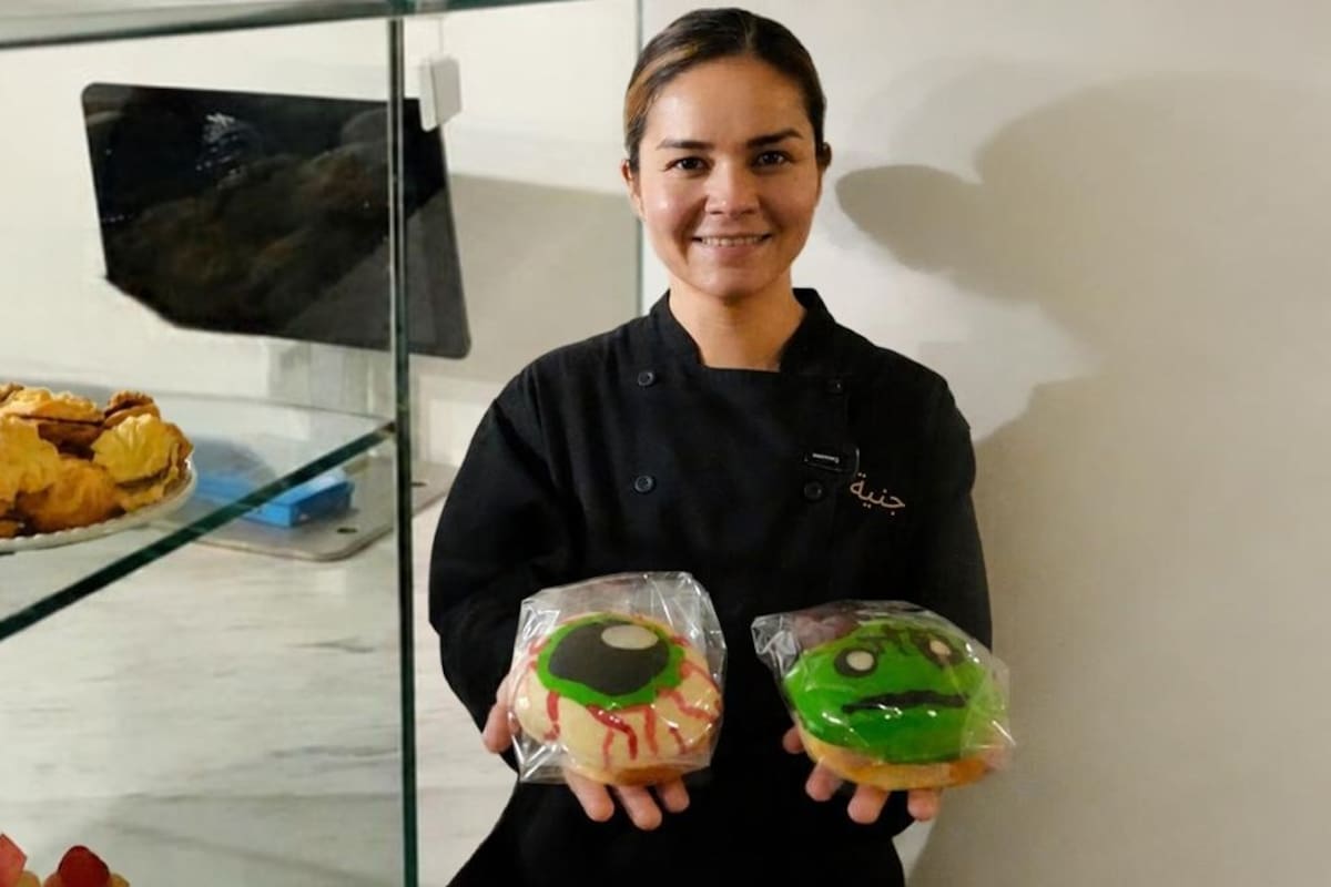 Conchas de Halloween y pan de muerto relleno en Hermosillo: Panana Bread combina sabores de temporada con una tradición familiar de panaderos