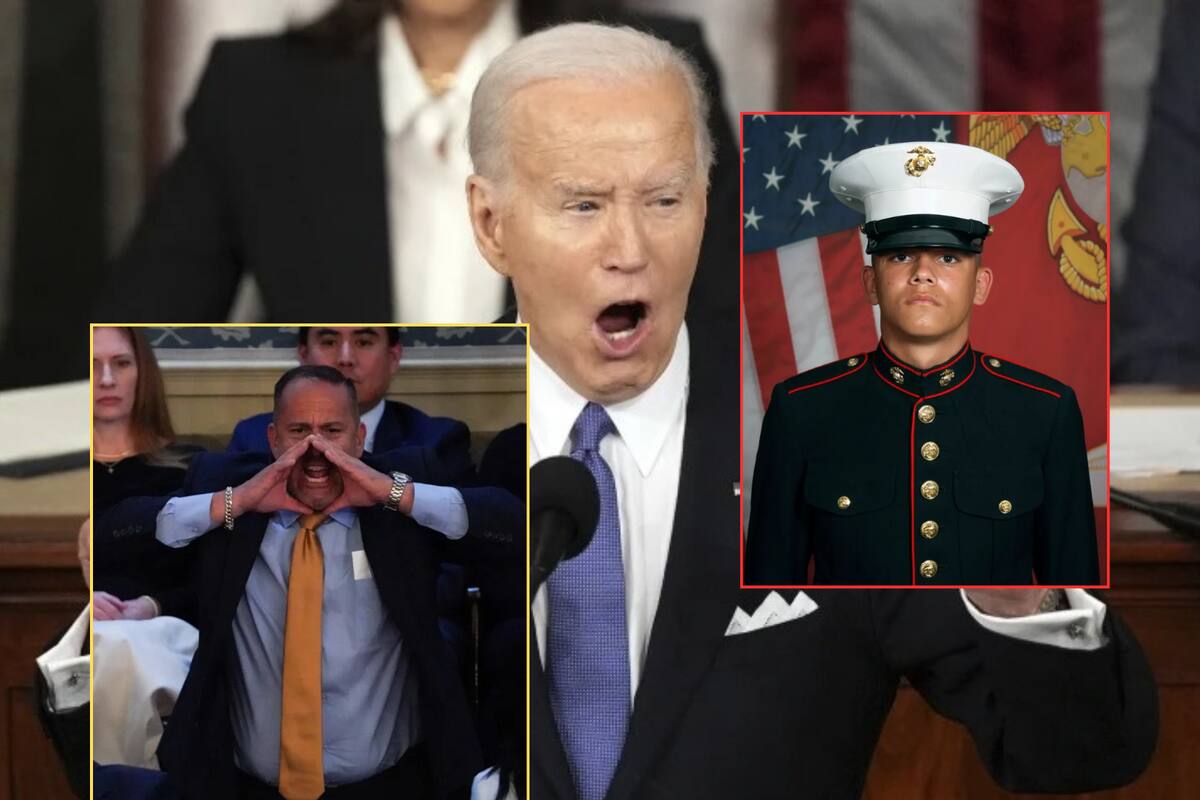 Arrestan a padre de Marino asesinado por interrumpir discurso de Biden durante el Estado de la Unión 2024