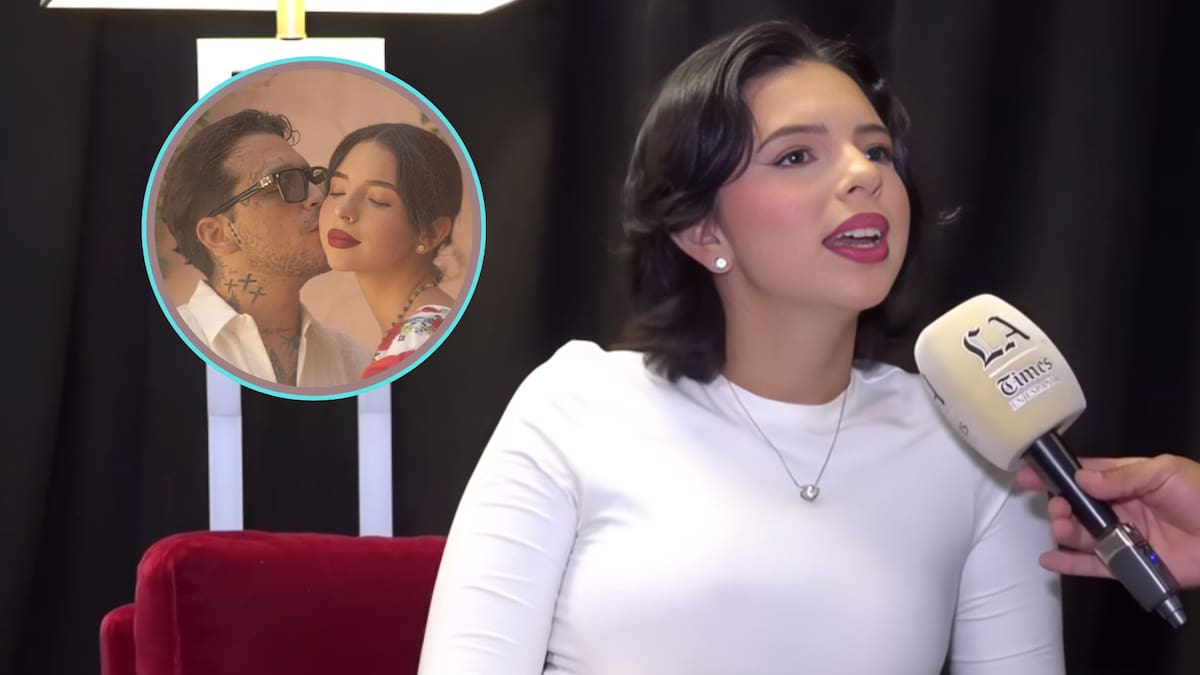 Ángela Aguilar explica cómo enfrenta las críticas por su matrimonio con Christian Nodal: “Nadie pensó que lo haríamos”