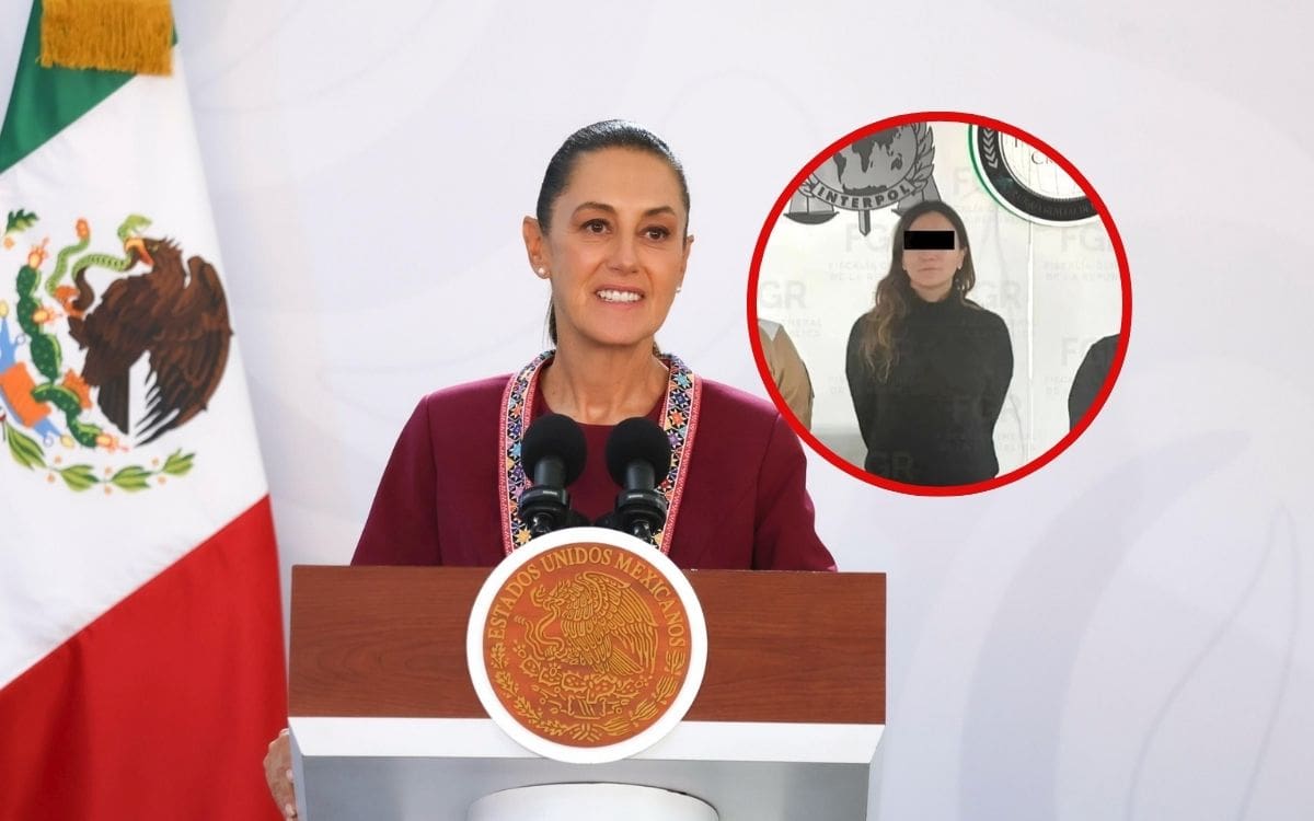 Sheinbaum descarta que detención de Gilda Lozoya sea un “asunto político”. | Crédito: Presidencia/Especial
