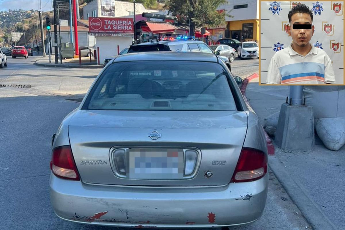 Aseguran a hombre con sustancias prohibidas y vehículo de interés en investigación