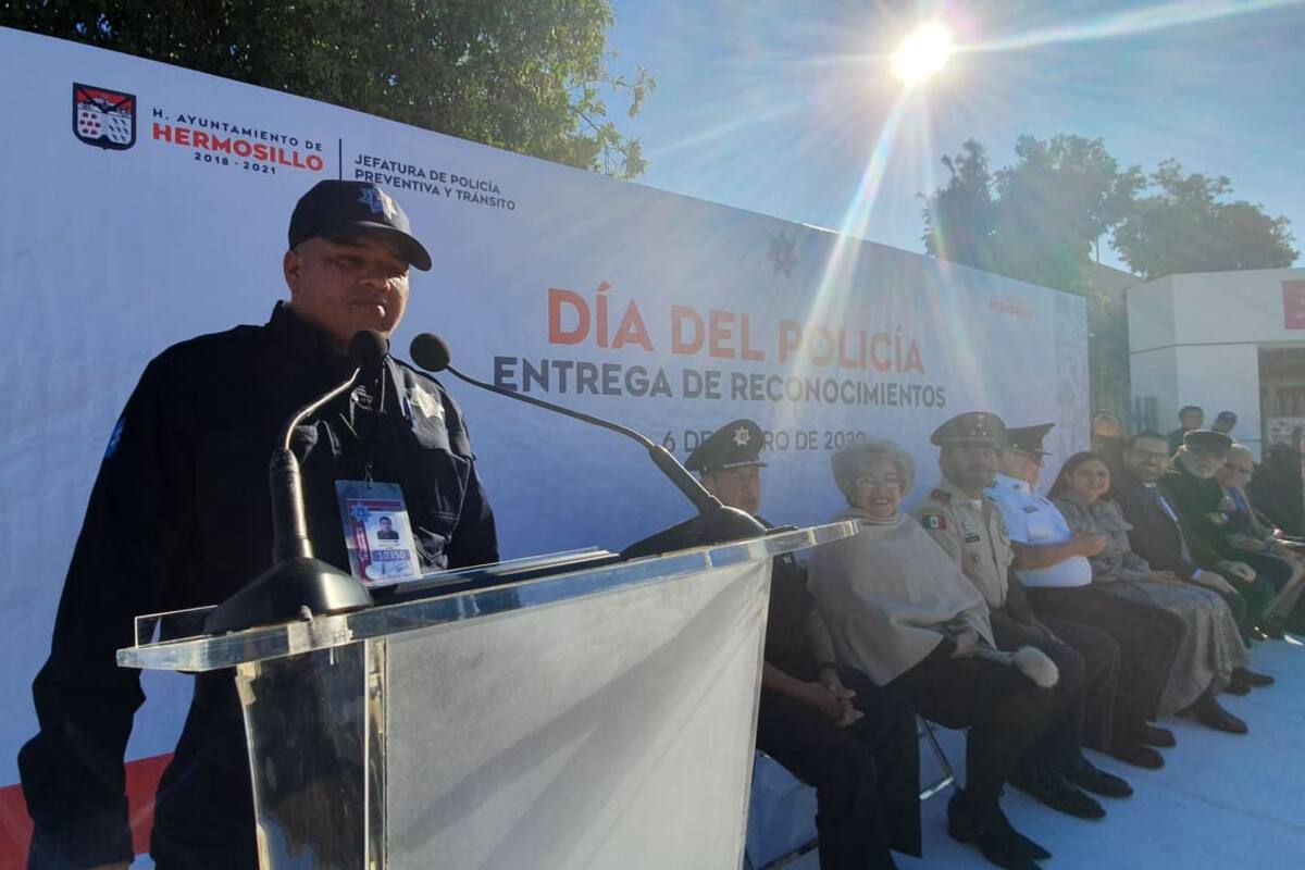 Es Christian Abel Bueno el Policía del Año