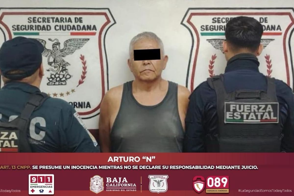 Detienen a hombre por agredir a su esposa e hija