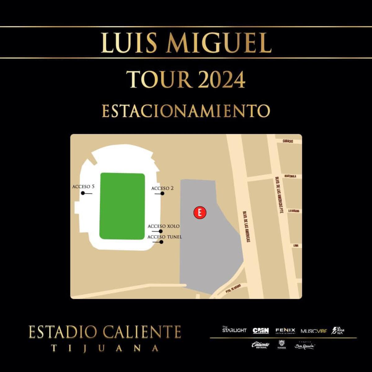 Estacionamiento del Estadio Caliente.
