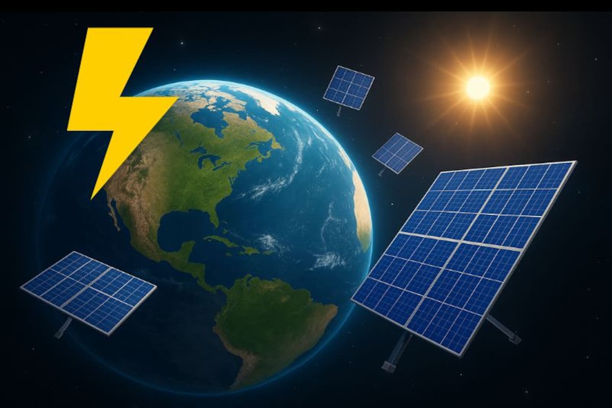 ¿Ciencia ficción? Paneles solares espaciales podrían alimentar la Tierra en 25 años