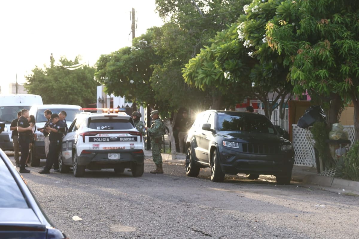 Dos hombres mueren tras agresión con golpes y arma blanca en Hermosillo