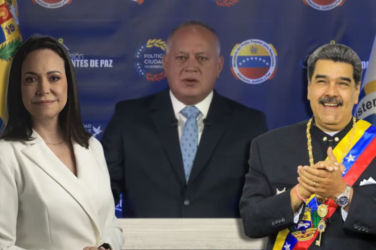 Diosdado Cabello, Ministro del Interior de Venezuela, no descarta arresto de María Corina Machado por supuestos vínculos con “actos terroristas”
