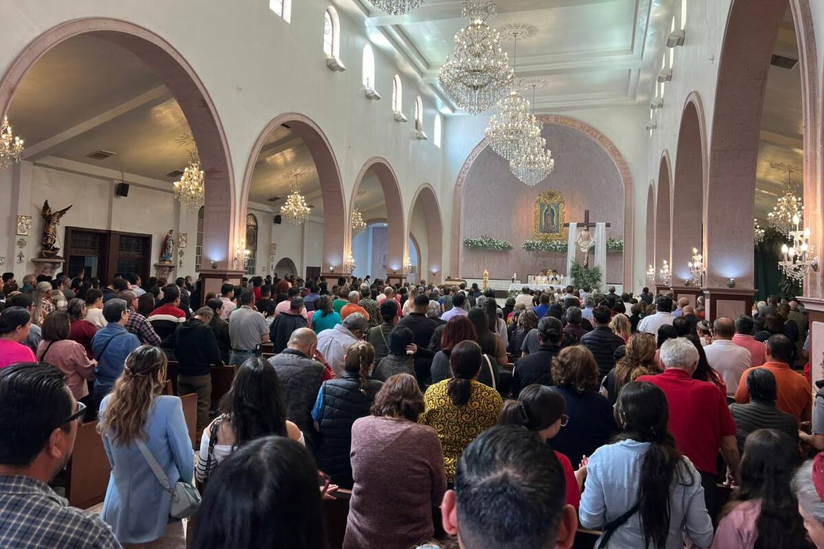 Totalmente llena Catedral este domingo de resurección