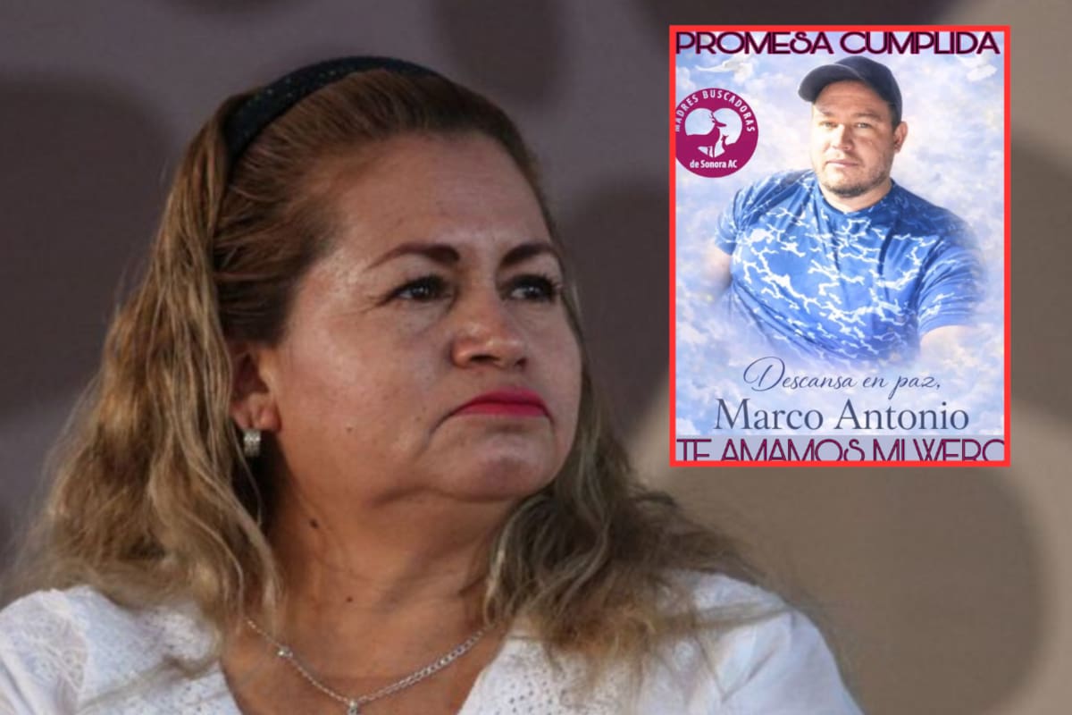 FGJES confirma con ADN que restos hallados en rancho de la carretera 26 son de Marco Antonio Sauceda Rocha, hijo de líder de Madres Buscadoras, Ceci Flores, quien comparte emotivo mensaje tras años de búsqueda