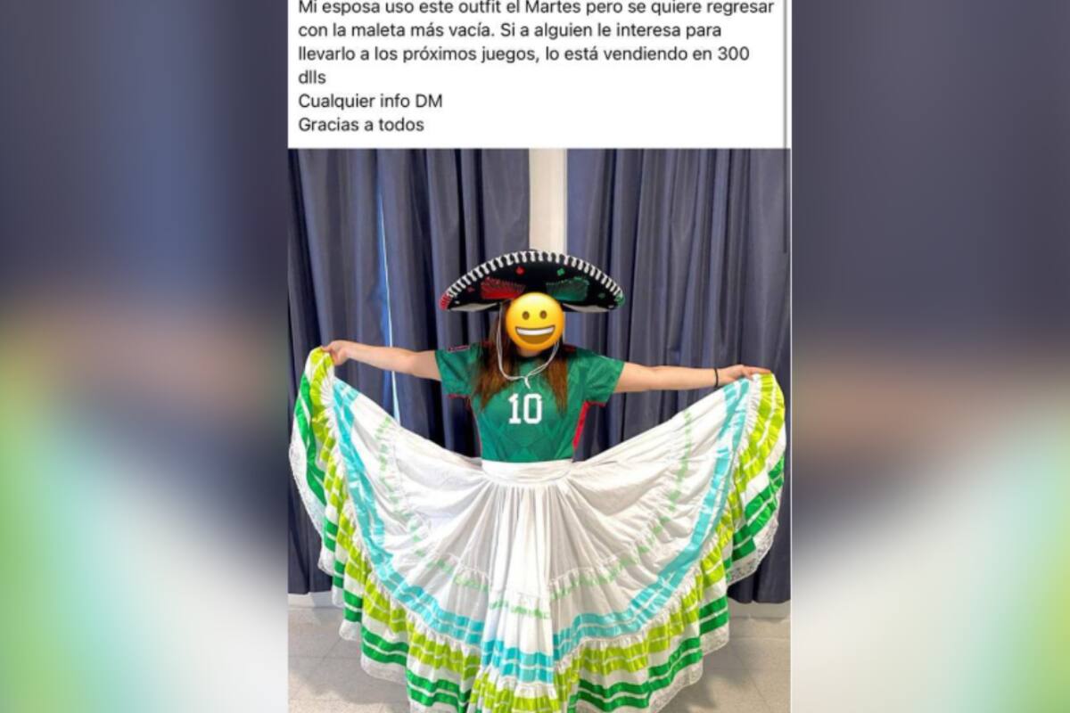 VIRAL: Mexicanos venden falda en 300 dólares a turistas de Qatar