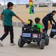 Prevención y proximidad de la Policía Estatal con niños del comedor Abrazando Sonrisas