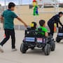 Prevención y proximidad de la Policía Estatal con niños del comedor Abrazando Sonrisas