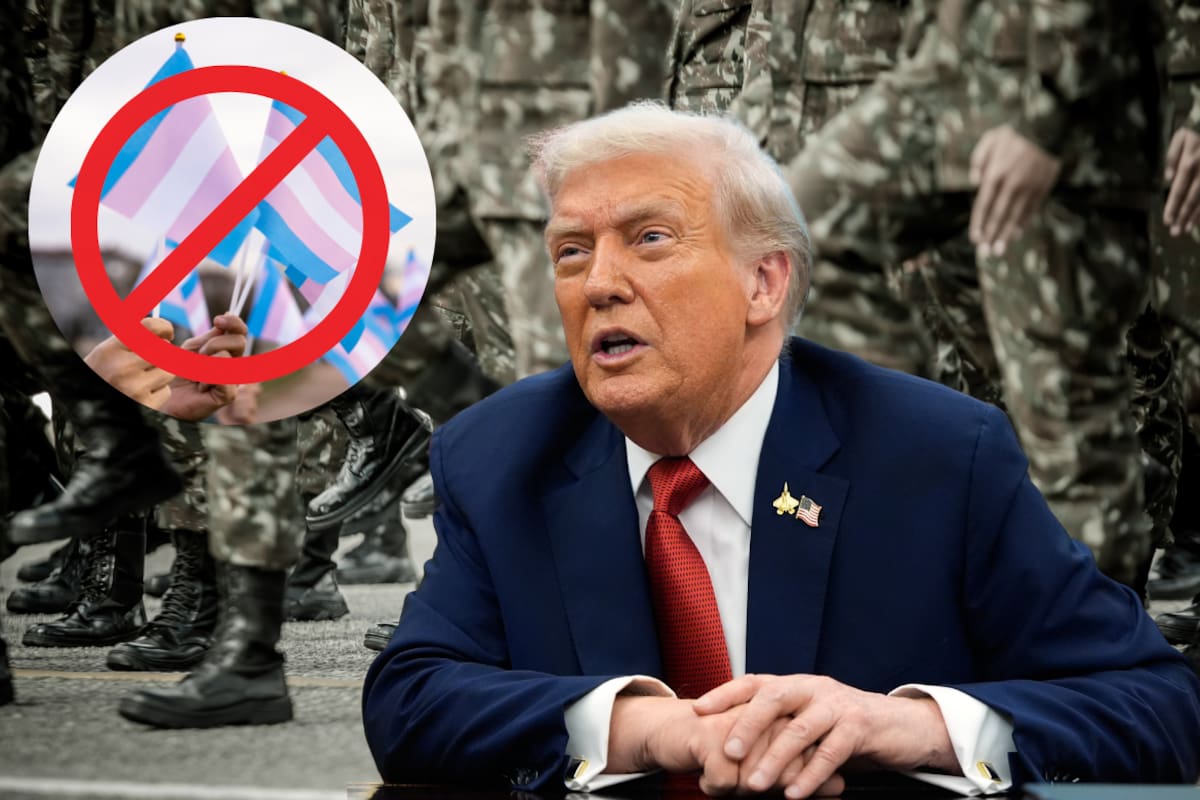 Trump pide a la Corte Suprema de respaldar la prohibición que impide a las personas trans servir en las Fuerzas Armadas y el caso podría definir su permanencia en el servicio militar