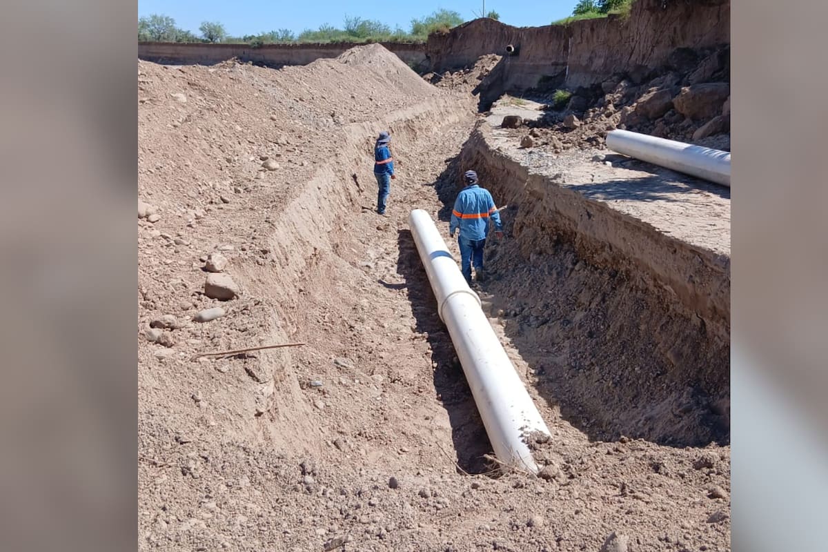 Intensifica Agua de Hermosillo trabajos para regularizar lo antes posible el servicio en el Norte de la ciudad, se encuentra en un 80% de avance