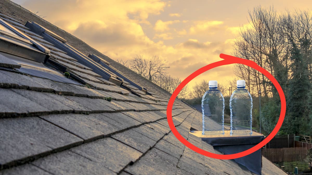 Expertos explican cómo una botella de plástico colocada en el techo puede transformar la luz solar en iluminación natural dentro de una habitación oscura