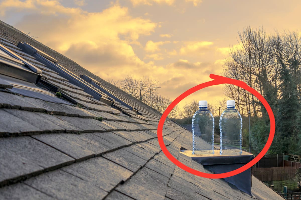 Expertos explican cómo una botella de plástico colocada en el techo puede transformar la luz solar en iluminación natural dentro de una habitación oscura