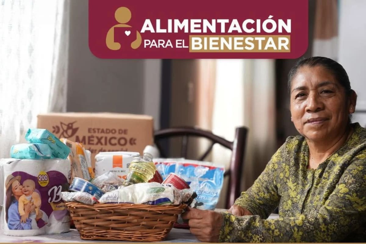 Mujeres de 50 a 64 años pueden acceder a una despensa gratuita para apoyar la alimentación de su hogar, pero deben cumplir ciertos requisitos y presentar documentos para solicitar la Canasta Alimentaria Bienestar en el Edomex