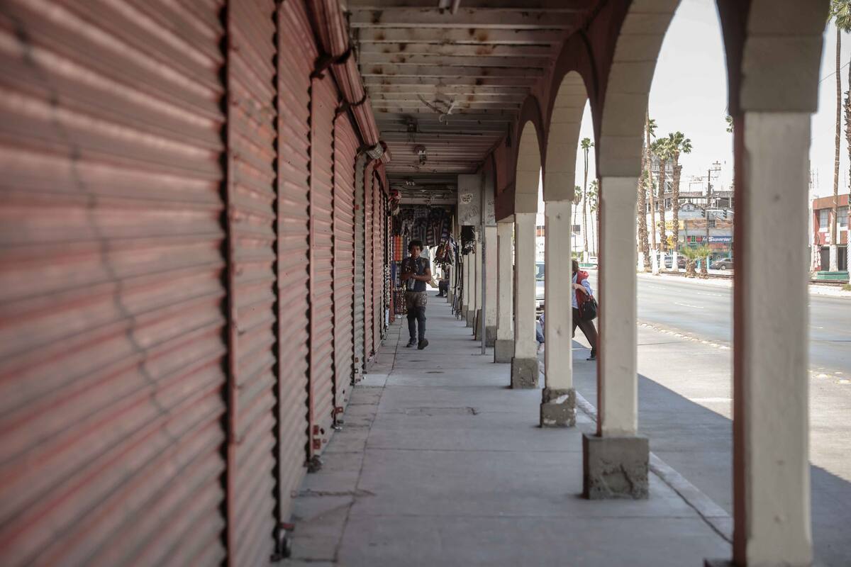 Baja afluencia de clientes en comercios del centro de la ciudad