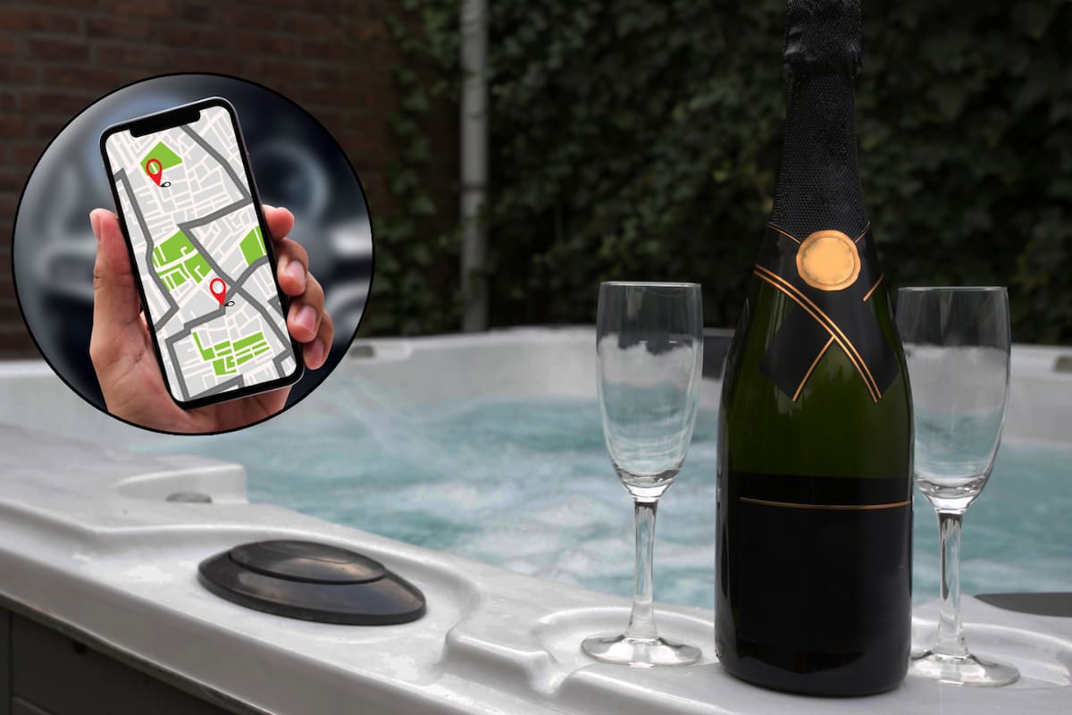 VIDEO: Gracias al GPS, mujer descubre a su marido en el jacuzzi con otro hombre