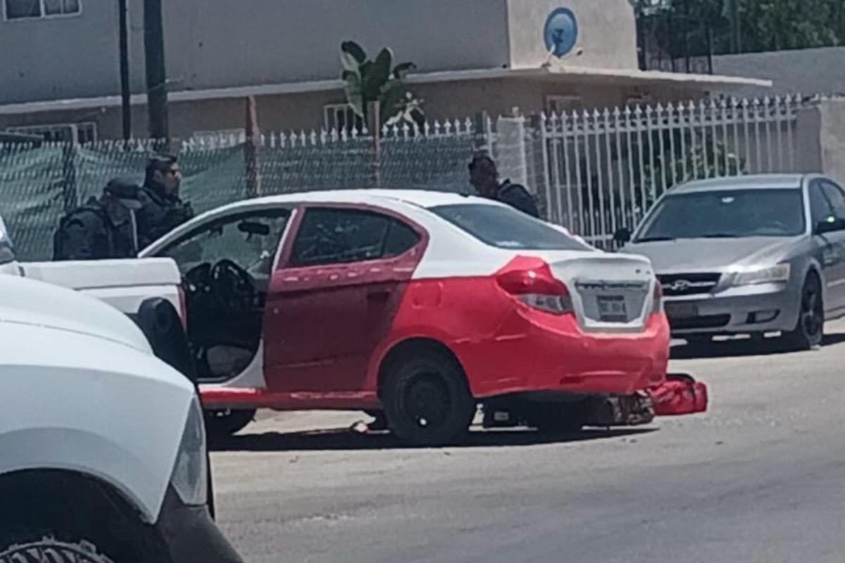 Ejecutan a hombre a plena luz del día en la populosa colonia Constitución, Rosarito.