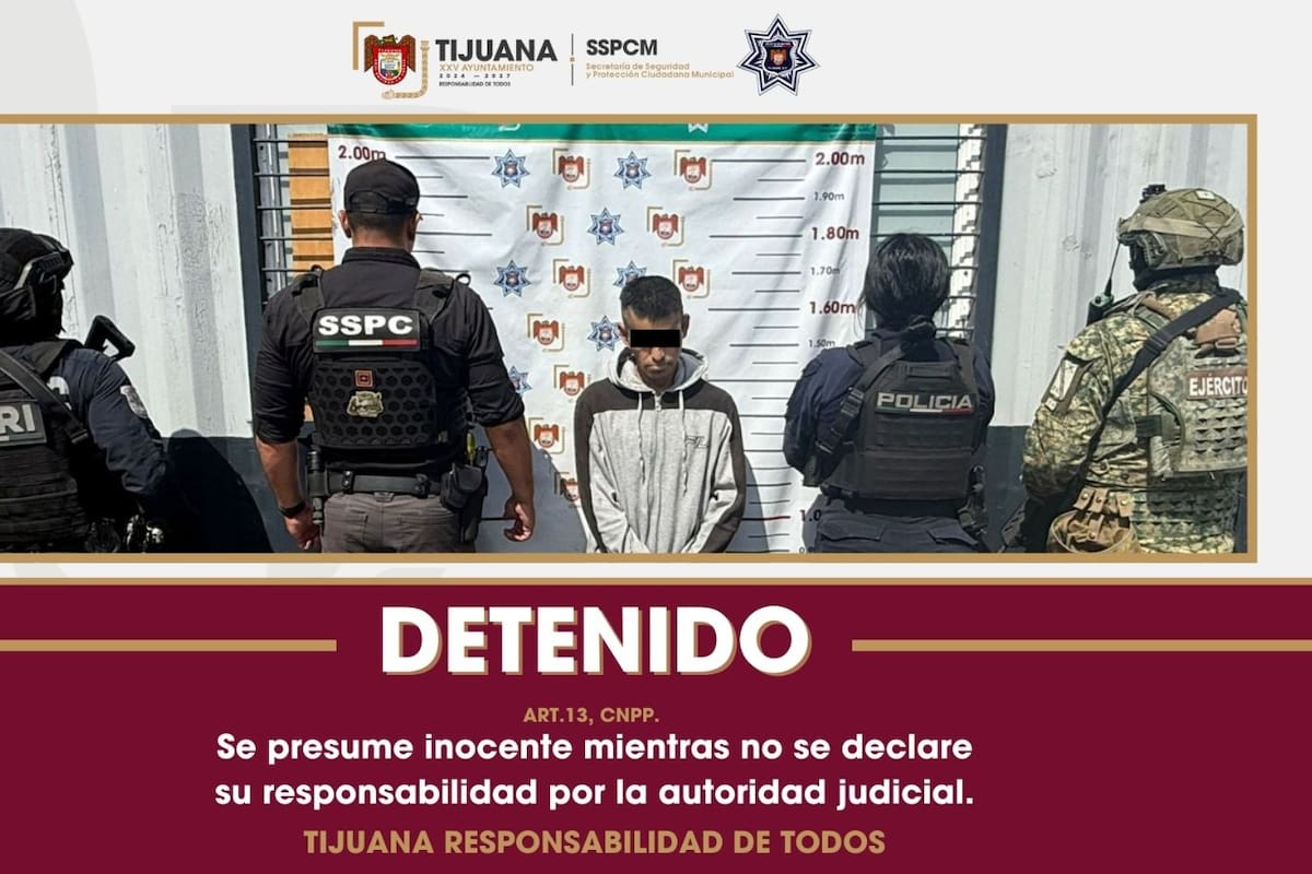 Aseguran a sujeto tras cometer asalto