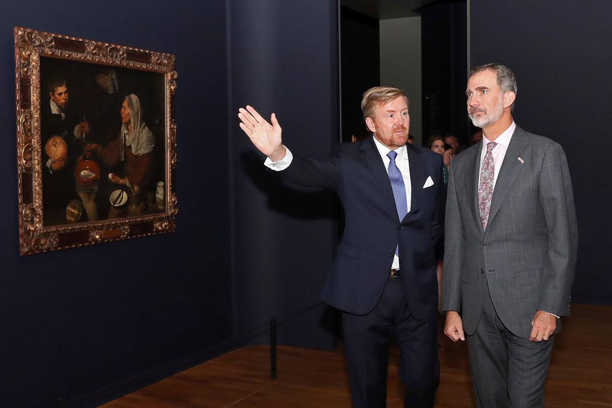 Abren reyes de España y Holanda muestra que culmina el año Rembrandt