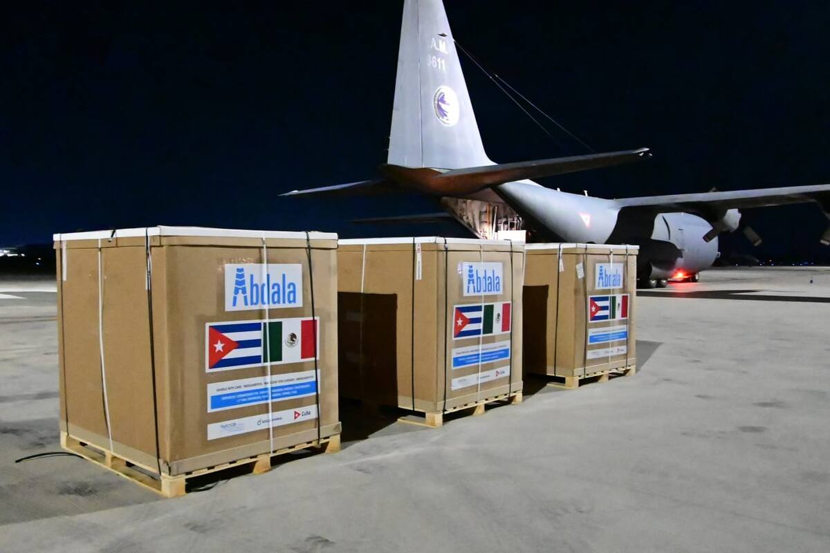 México recibe embarque con 4.9 millones de vacunas Abdala contra Covid