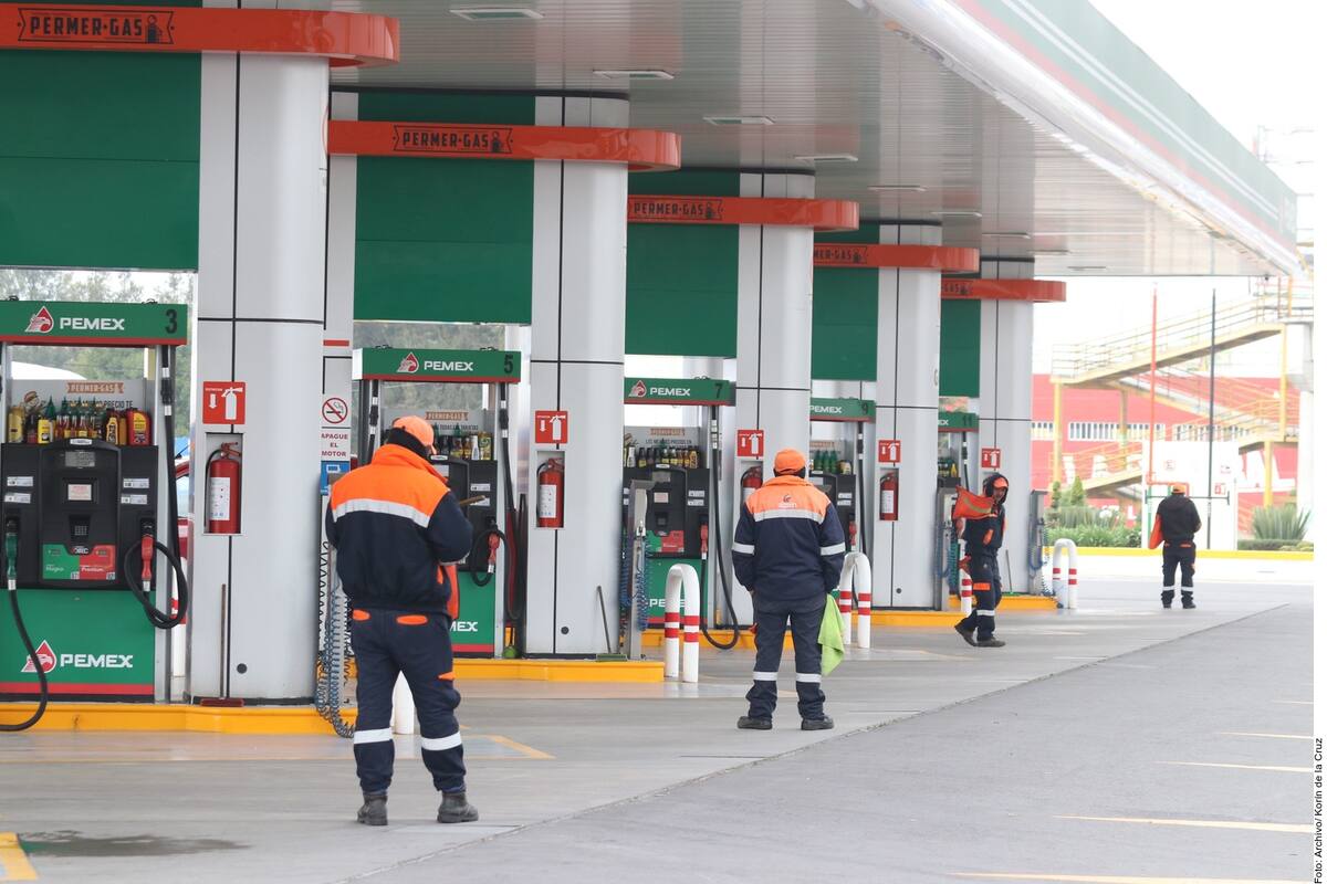 Precios de las gasolinas en México; comparativo de la Profeco