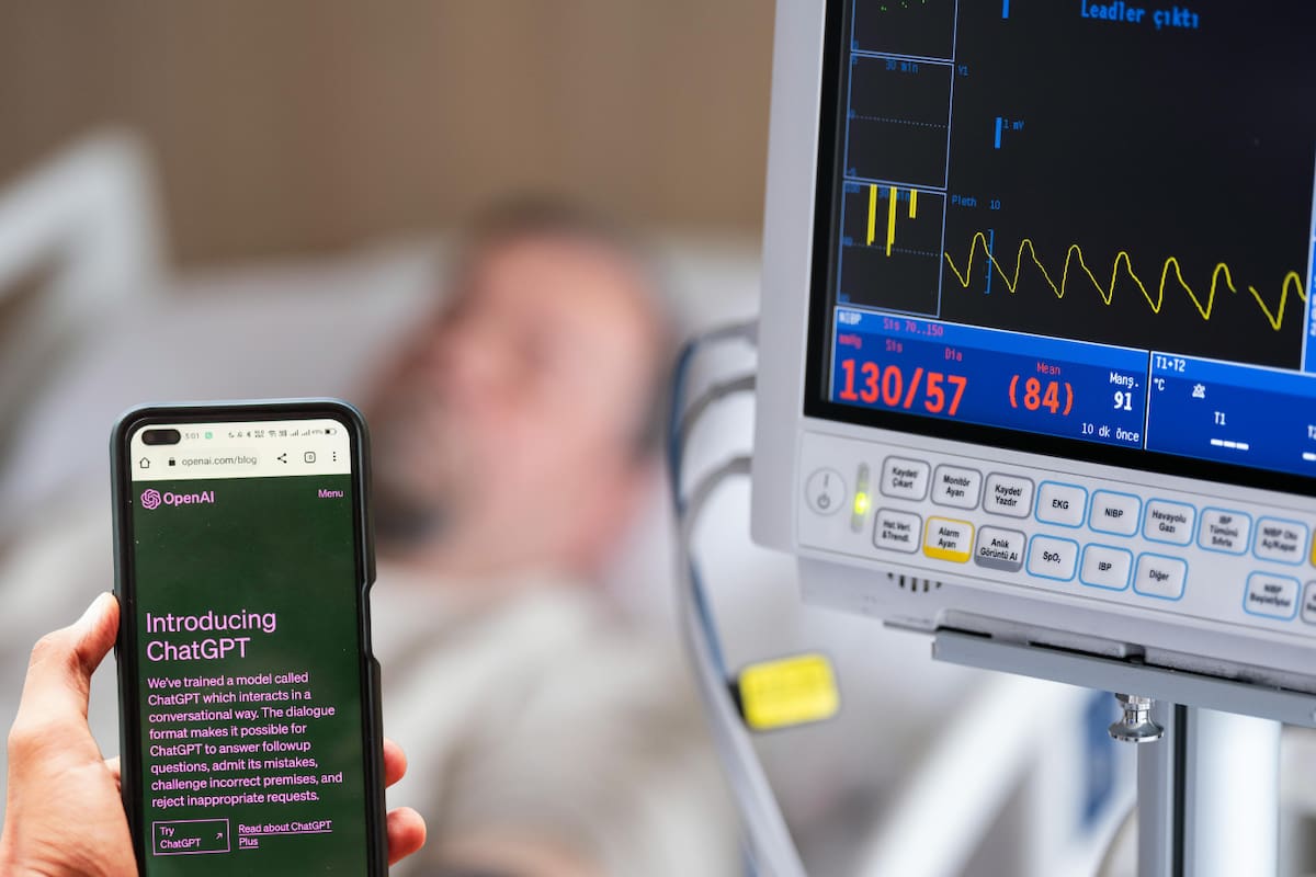 Hombre de 60 años hospitalizado tras seguir dieta recomendada por ChatGPT